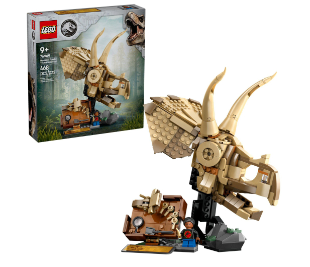 LEGO Jurassic World Czaszka triceratopsa 76969 - 1299013 - zdjęcie